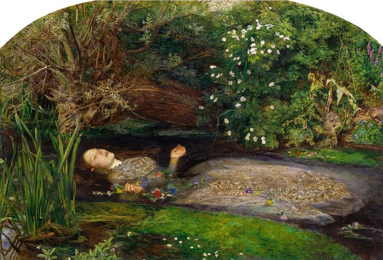 前拉斐尔派（Pre-Raphaelite Brotherhood）风格视觉示例