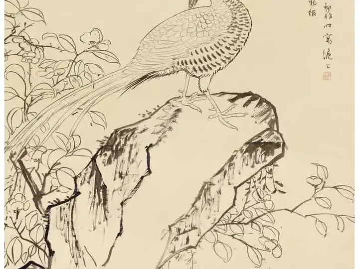 白描风格视觉示例