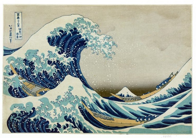 浮世绘风格视觉示例